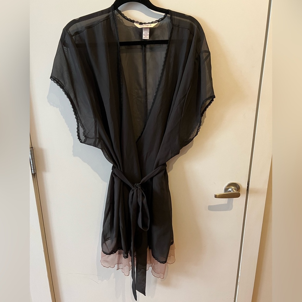 Sheer robe